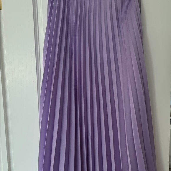 Zara Dresses & Skirts - Zara Lavender A-Line Pleated Skirt